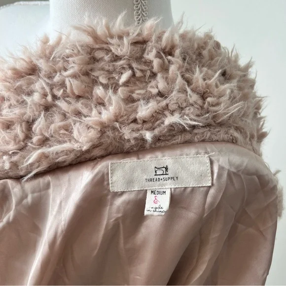 Plush Faux Shearling Jacket - Picture 5 of 7